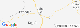Doba map